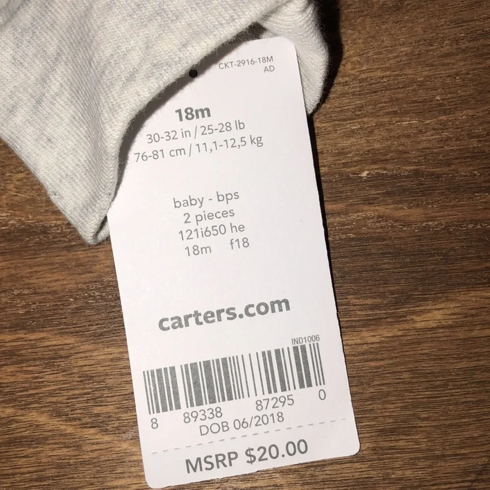 Carters carter’s size